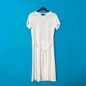 Never Worn Theory Vormond Knit Lightweight Drawstring Dress, Size Small
